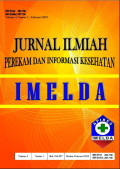 JURNAL ILMIAH PEREKAM DAN INFORMASI KESEHATAN IMELDA Volume 4 No 1