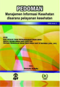 Pedoman Manajemen Informasi Kesehatan disarana Pelayanan Kesehatan